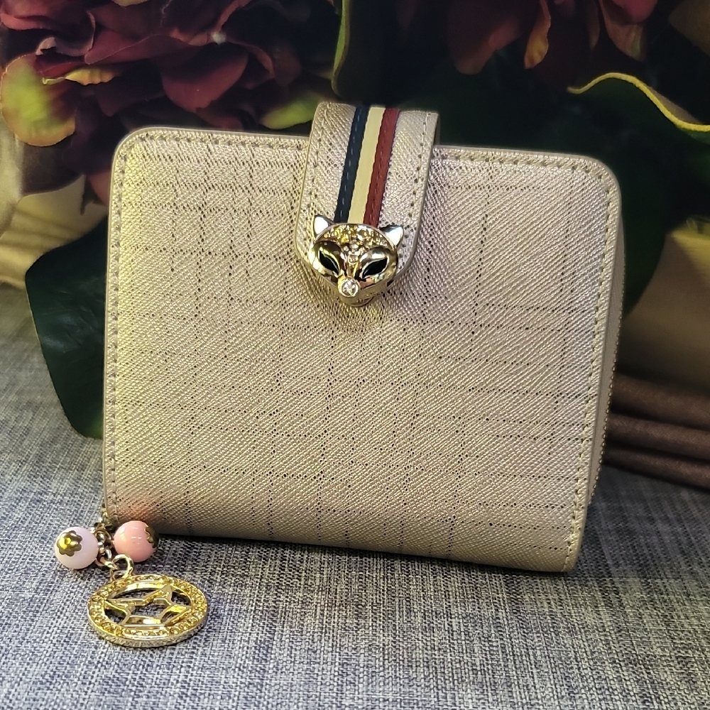 Foxer Gold Women's Wallet